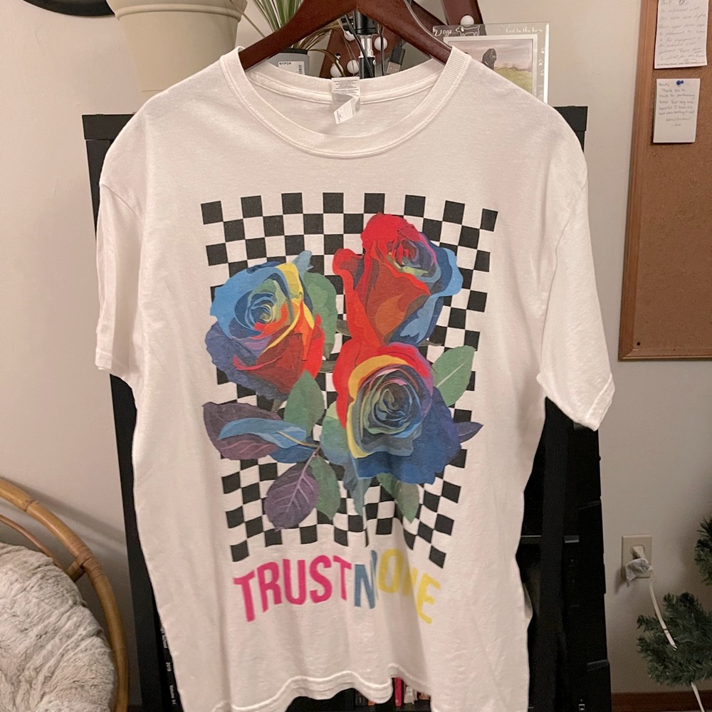 Multi Colored Graphic Tee